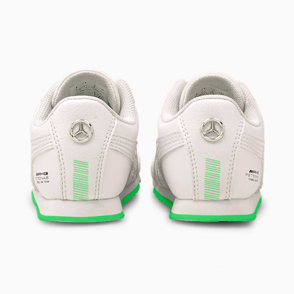 Mercedes-AMG Petronas F1 Roma Toddler Shoes, Puma White-Puma White, extralarge