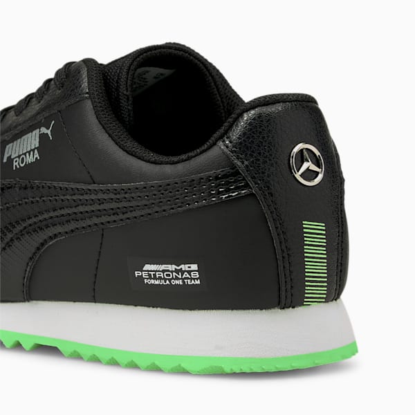 Mercedes-AMG Petronas F1 Roma Little Kids' Shoes, Puma Black-Puma Black, extralarge
