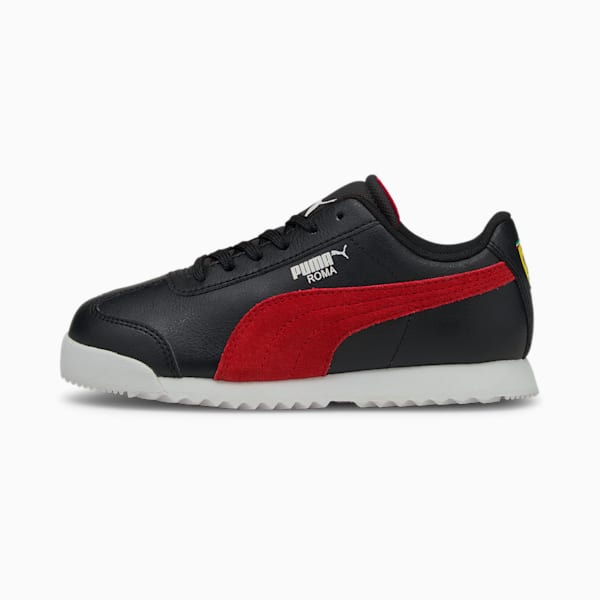 Black puma shoes for kids clearance