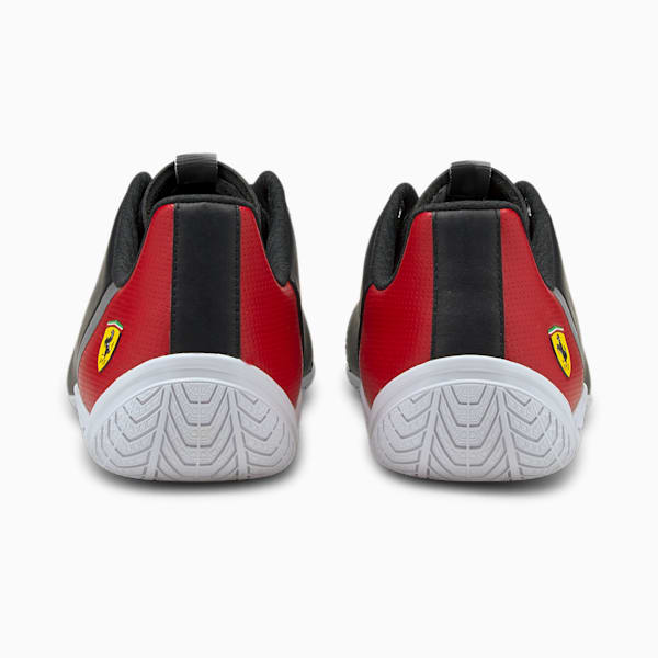 Scuderia Ferrari Ridge Cat Unisex Motorsport Shoes, Puma Black-Rosso Corsa-Puma White, extralarge-IND
