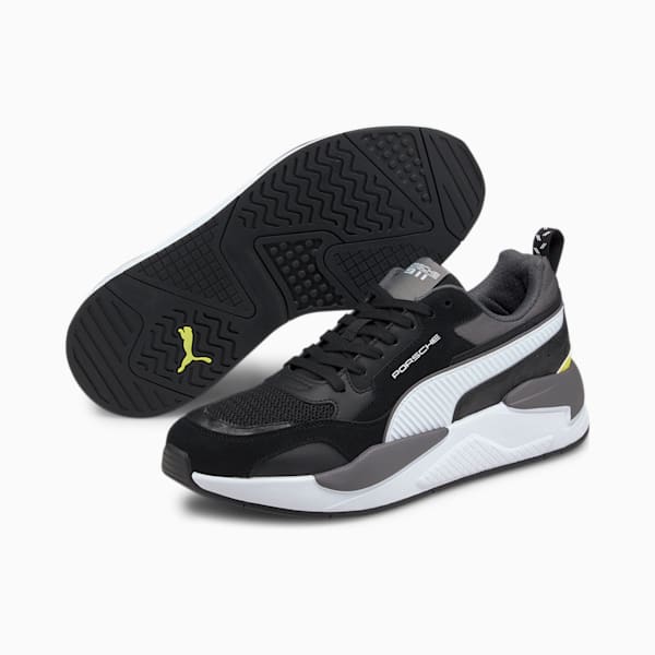 Porsche Legacy X-Ray 2.0 Unisex Shoes, Puma Black-Puma White, extralarge-IND