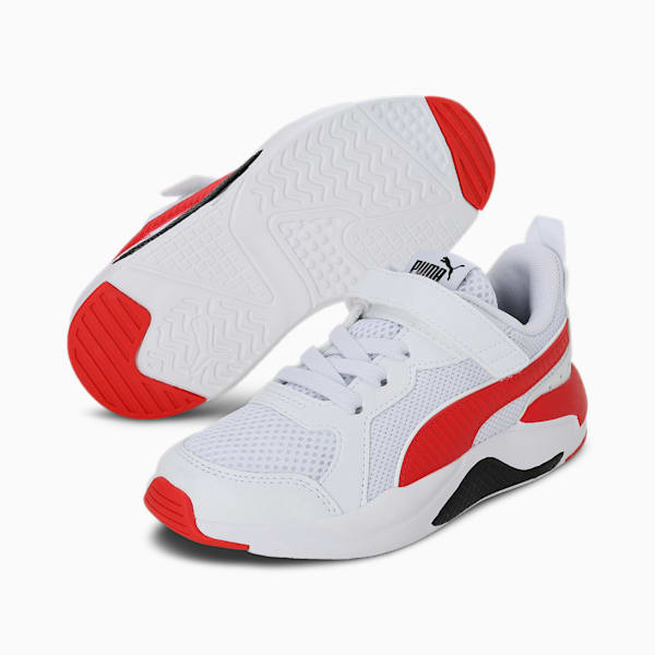 Ferrari Race X-Ray Kids' Sneakers, Puma White-Rosso Corsa, extralarge-IND