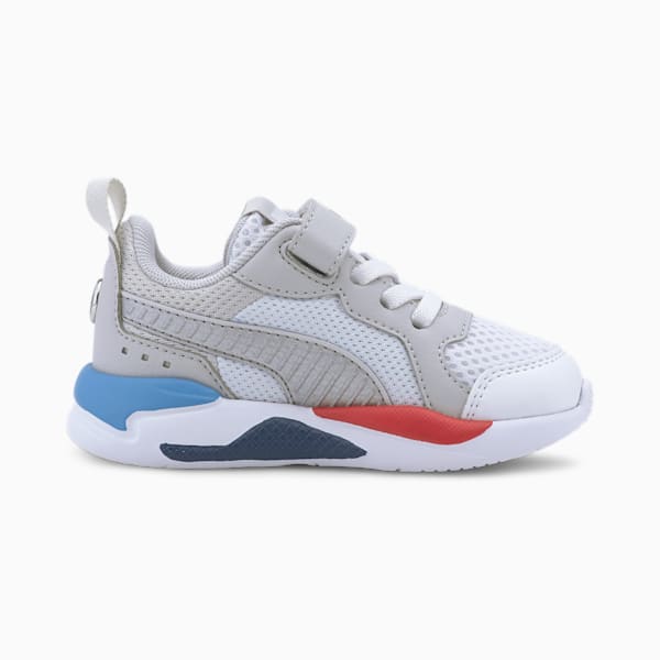 Tenis BMW M Motorsport AC X-Ray Bebé, Puma White-Puma Silver-Gray Violet, extralarge