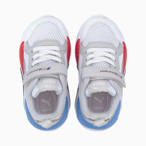Tenis BMW M Motorsport AC X-Ray Bebé, Puma White-Puma Silver-Gray Violet, extralarge