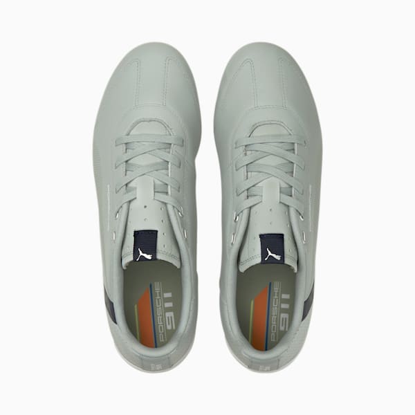 Porsche Legacy Ridge Cat Men's Motorsport Shoes, High Rise-Puma White-Peacoat, extralarge