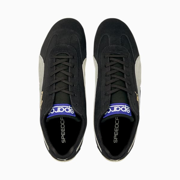 Speedcat OG+ Sparco Men's Driving Shoes, Puma Black-Whisper White, extralarge