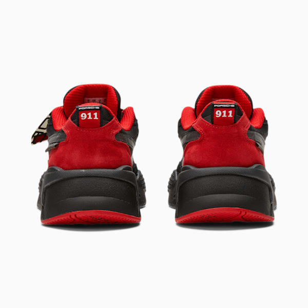Porsche Legacy RS-X³ 911 GT3 R Men's Sneakers, Puma Black-Asphalt-High Risk Red, extralarge