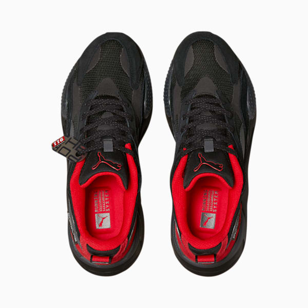 Porsche Legacy RS-X³ 911 GT3 R Men's Sneakers, Puma Black-Asphalt-High Risk Red, extralarge