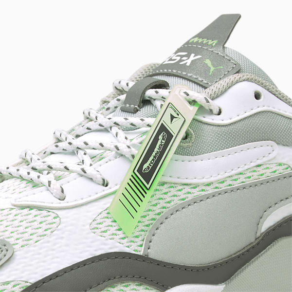 Mercedes-AMG Petronas F1 RS-X³ Men's Sneakers, Puma White-Puma Silver, extralarge