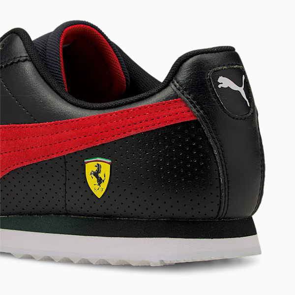 Scuderia Ferrari Roma Men's Sneakers, Puma Black-Puma White, extralarge