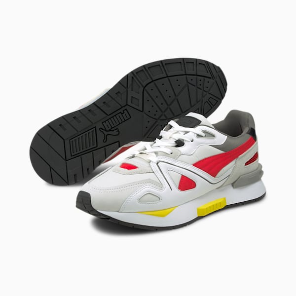 Scuderia Ferrari Mirage Mox Men's Sneakers, Puma White-Puma White-Rosso Corsa, extralarge