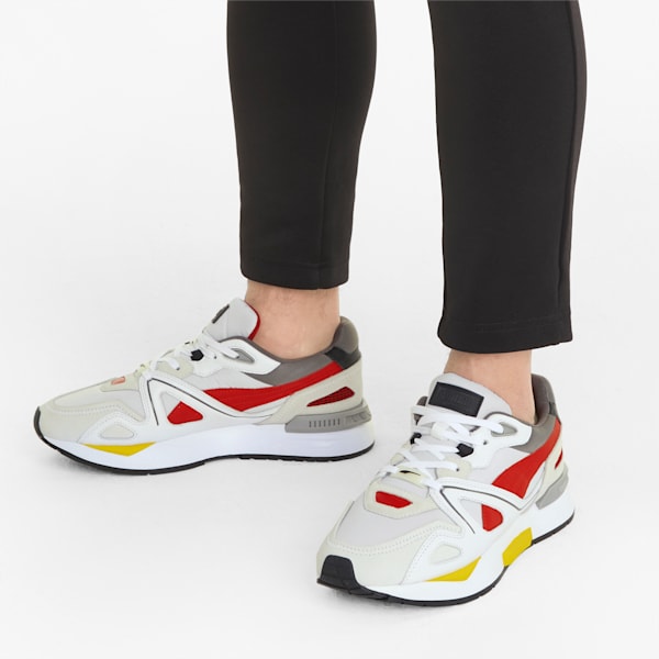 Scuderia Ferrari Mirage Mox Men's Sneakers, Puma White-Puma White-Rosso Corsa, extralarge