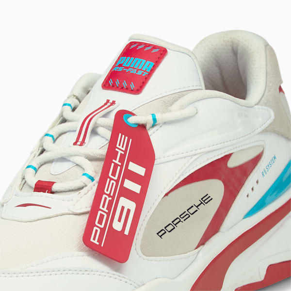 Porsche Legacy RS-Fast Men's Sneakers, Puma White-American Beauty-Scuba Blue, extralarge