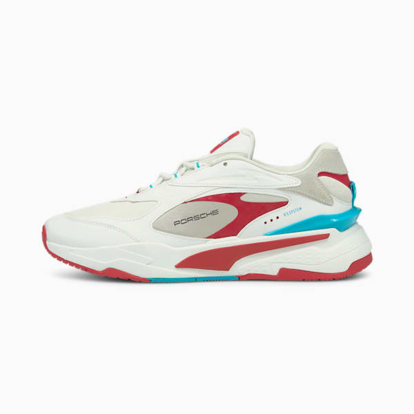 Porsche Legacy RS-Fast Men's Sneakers, Puma White-American Beauty-Scuba Blue, extralarge