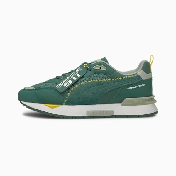Porsche Legacy Mirage Men's Sneakers, Blue Spruce-Puma White-High Rise, extralarge