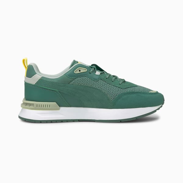 Porsche Legacy Mirage Men's Sneakers, Blue Spruce-Puma White-High Rise, extralarge