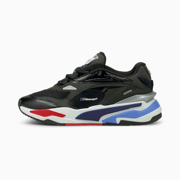 BMW M Motorsport RS-Fast Sneakers JR, Puma Black-Puma Silver, extralarge