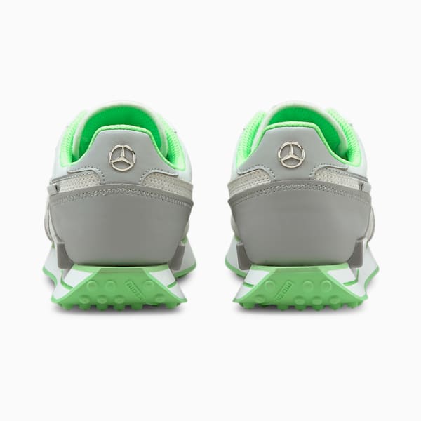 Mercedes-AMG Petronas F1 Future Rider Men's Sneakers, Mercedes Team Silver-Puma White, extralarge