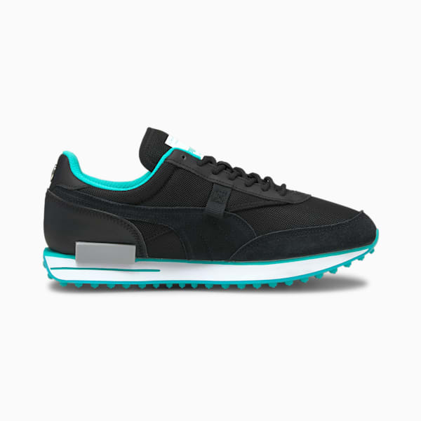 Tenis Mercedes Future Rider F1, Puma Black-Puma Black, extralarge