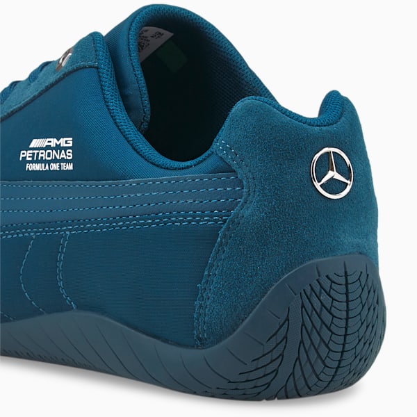 Mercedes F1 SpeedCat Men's Driving Shoes, Blue Coral-Blue Coral, extralarge
