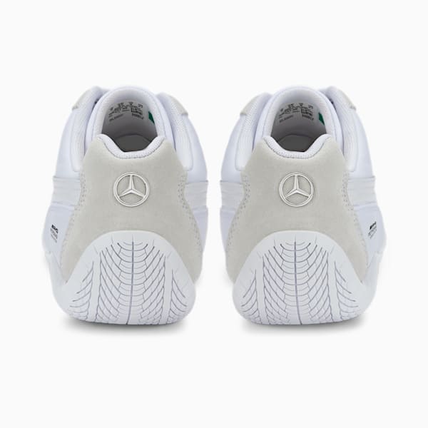 Zapatos para conducción Mercedes F1 SpeedCat para hombre, Puma White-Puma White