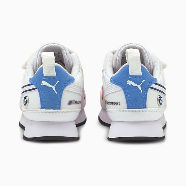 BMW M Motorsport R78 Little Kids' Shoes, Puma White-Blueprint, extralarge