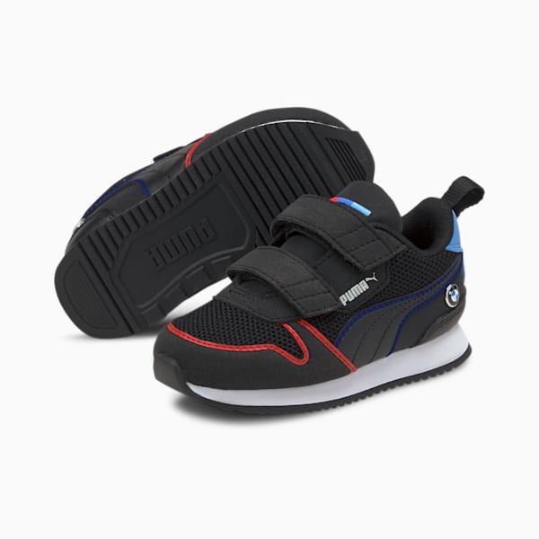 BMW M Motorsport R78 Toddler Shoes, Puma Black-Blueprint, extralarge