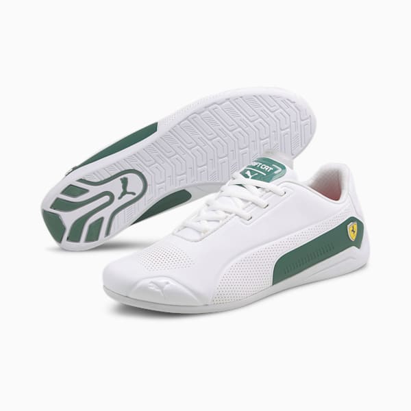 Tenis Scuderia Ferrari Drift Cat 8, Puma White-Blue Spruce, extralarge