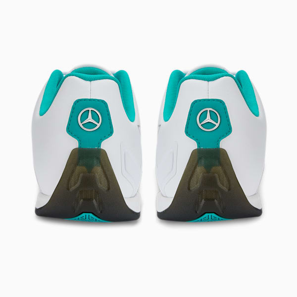 Mercedes AMG Petronas F1 A3ROCAT Unisex Sneakers, Puma White-Spectra Green, extralarge-IND