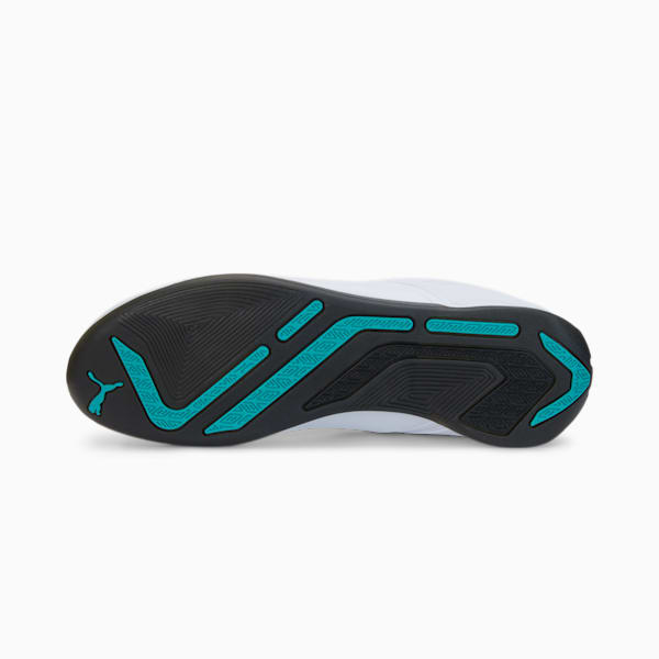 Mercedes AMG Petronas F1 A3ROCAT Unisex Sneakers, Puma White-Spectra Green, extralarge-IND