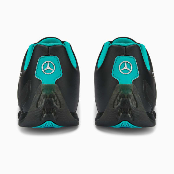 Mercedes AMG Petronas F1 A3ROCAT Unisex Sneakers, Puma Black-Spectra Green, extralarge-IND