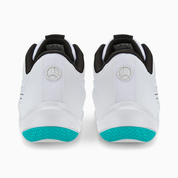 Mercedes AMG Petronas F1 R-Cat Machina Sneakers, Puma White-Puma White, extralarge-IND