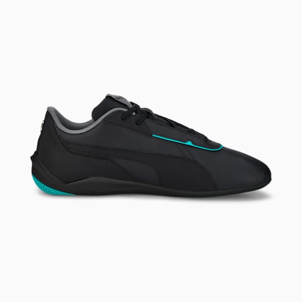 Mercedes F1 R-Cat Machina Motorsport Shoes, Puma Black-Puma Black, extralarge