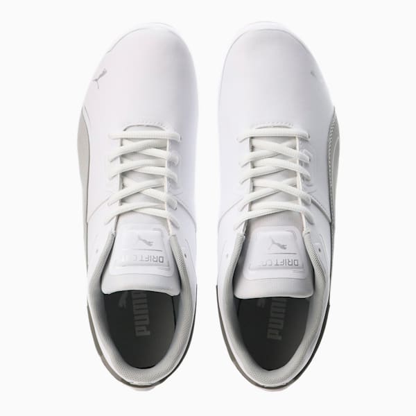Mercedes AMG Petronas F1 Drift Cat Delta Sneakers, Puma White-Mercedes Team Silver, extralarge-IND