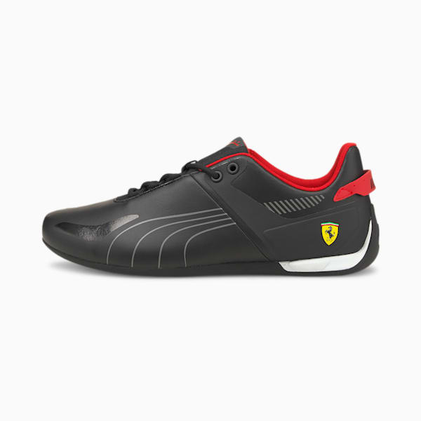 Scuderia Ferrari A3ROCAT Unisex Sneakers, Puma Black-Smoked Pearl-Rosso Corsa, extralarge-IND