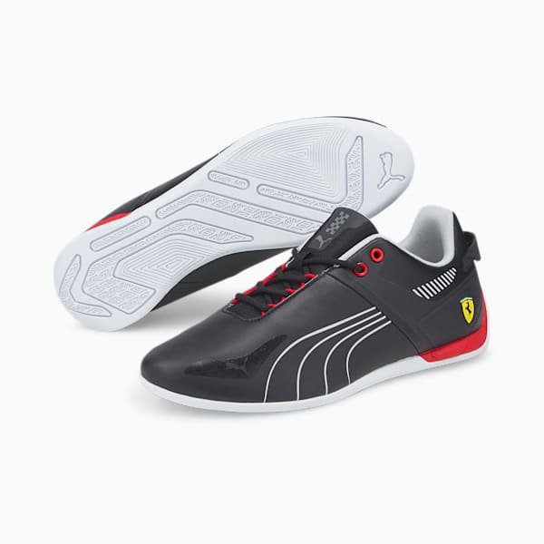 Scuderia Ferrari A3ROCAT Motorsport Sneakers, Puma Black-Puma White-Rosso Corsa, extralarge