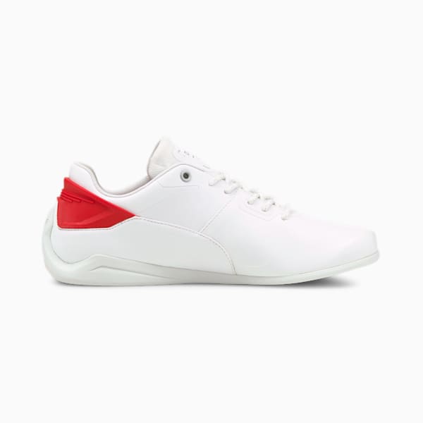 Ferrari Drift Cat Delta Unisex Sneakers, Puma White-Rosso Corsa, extralarge-IND