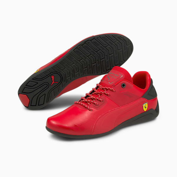 Ferrari Drift Cat Delta Sneakers, Rosso Corsa-Puma Black, extralarge-IND