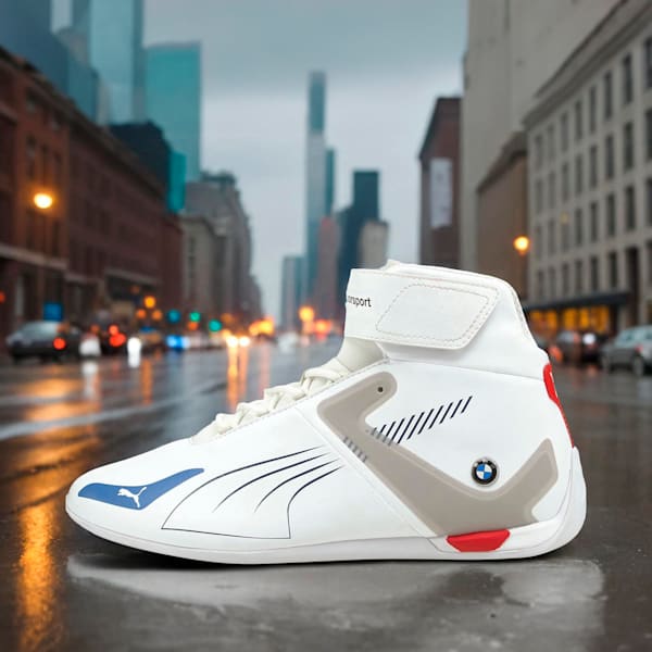 BMW M Motorsport A3ROCAT Sneakers, Puma White-Strong Blue-Fiery Red, extralarge-IND