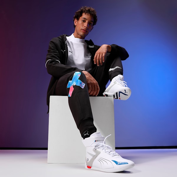 BMW M Motorsport A3ROCAT Sneakers, Puma White-Strong Blue-Fiery Red, extralarge-IND