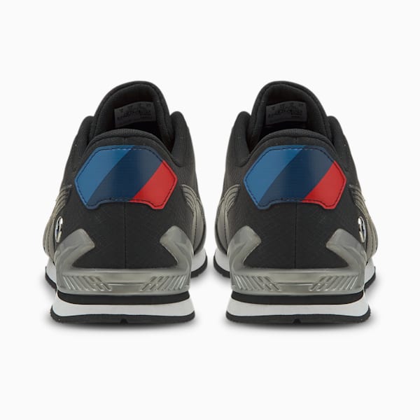 BMW M Motorsport Track Racer Motorsport Sneakers, Puma Black-Puma Silver, extralarge