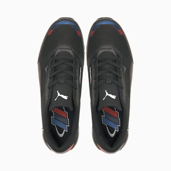 BMW M Motorsport Track Racer Motorsport Sneakers, Puma Black-Puma Silver, extralarge