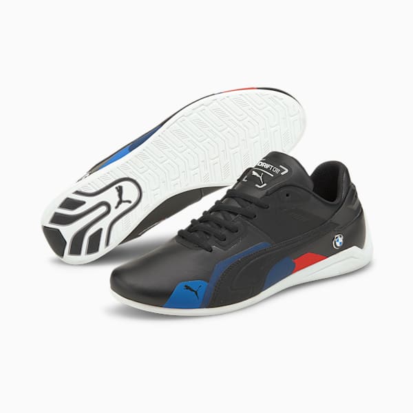 BMW M Motorsport Drift Cat Delta Unisex Sneakers, Puma Black-Puma White, extralarge-AUS