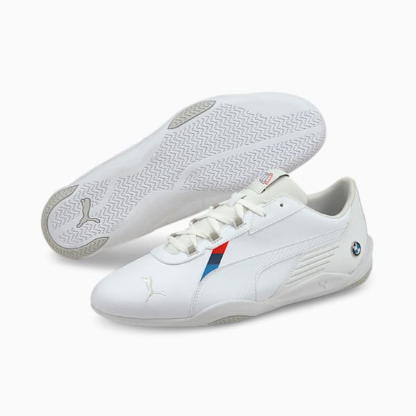 BMW M Motorsport R-Cat Machina Motorsport Shoes, Puma White-Puma White, extralarge