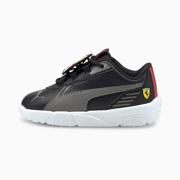 Scuderia Ferrari R-Cat Machina Babies' Motorsport Shoes, Puma Black-Puma White, extralarge-GBR