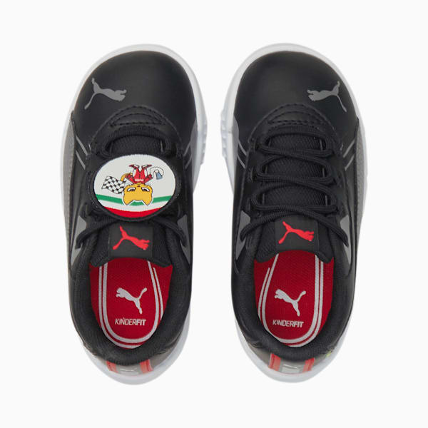 Scuderia Ferrari R-Cat Machina Babies' Motorsport Shoes, Puma Black-Puma White, extralarge-GBR