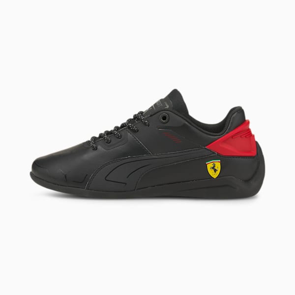 Scuderia Ferrari Drift Cat Delta Sneakers Big Kids, Puma Black-Rosso Corsa, extralarge