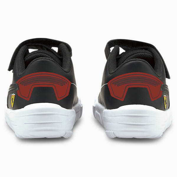 Scuderia Ferrari Drift Cat Delta Toddler Motorsport Shoes, Puma Black-Rosso Corsa, extralarge