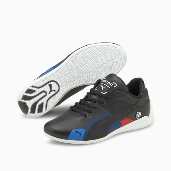 BMW M Motorsport Drift Cat Delta Motorsport Shoes Big Kids, Puma Black-Puma White, extralarge