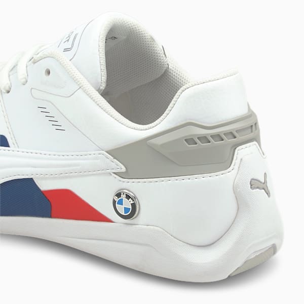 BMW M Motorsport Drift Cat Delta Youth Motorsport Shoes, Puma White-Puma White